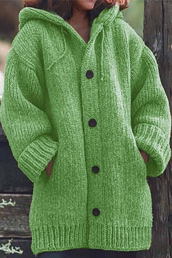 Image of Ariel | Women's Hooded Oversized Cardigan