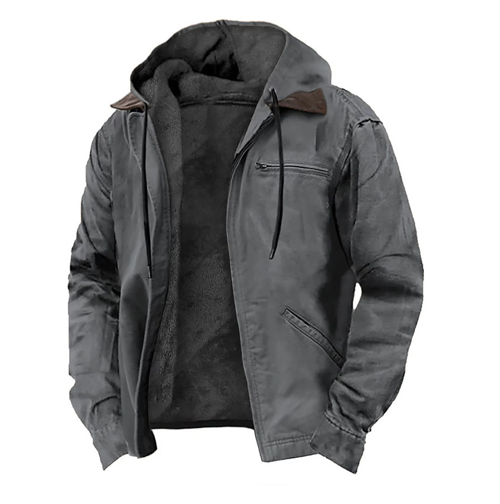 Image of Arthur | Men's Hooded Full Zip Jacket