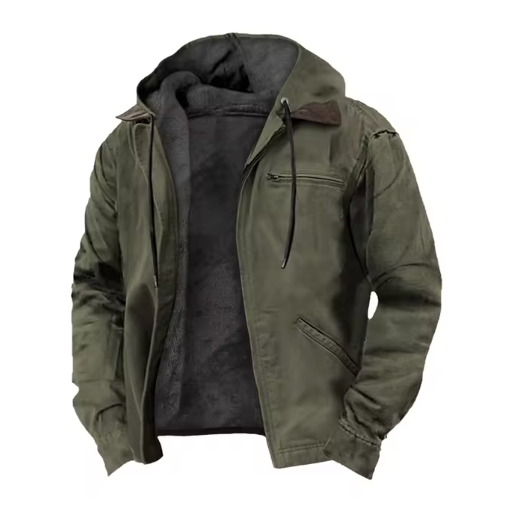 Image of Arthur | Men's Hooded Full Zip Jacket
