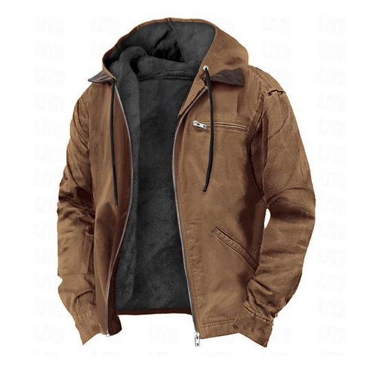 Image of Arthur | Men's Hooded Full Zip Jacket