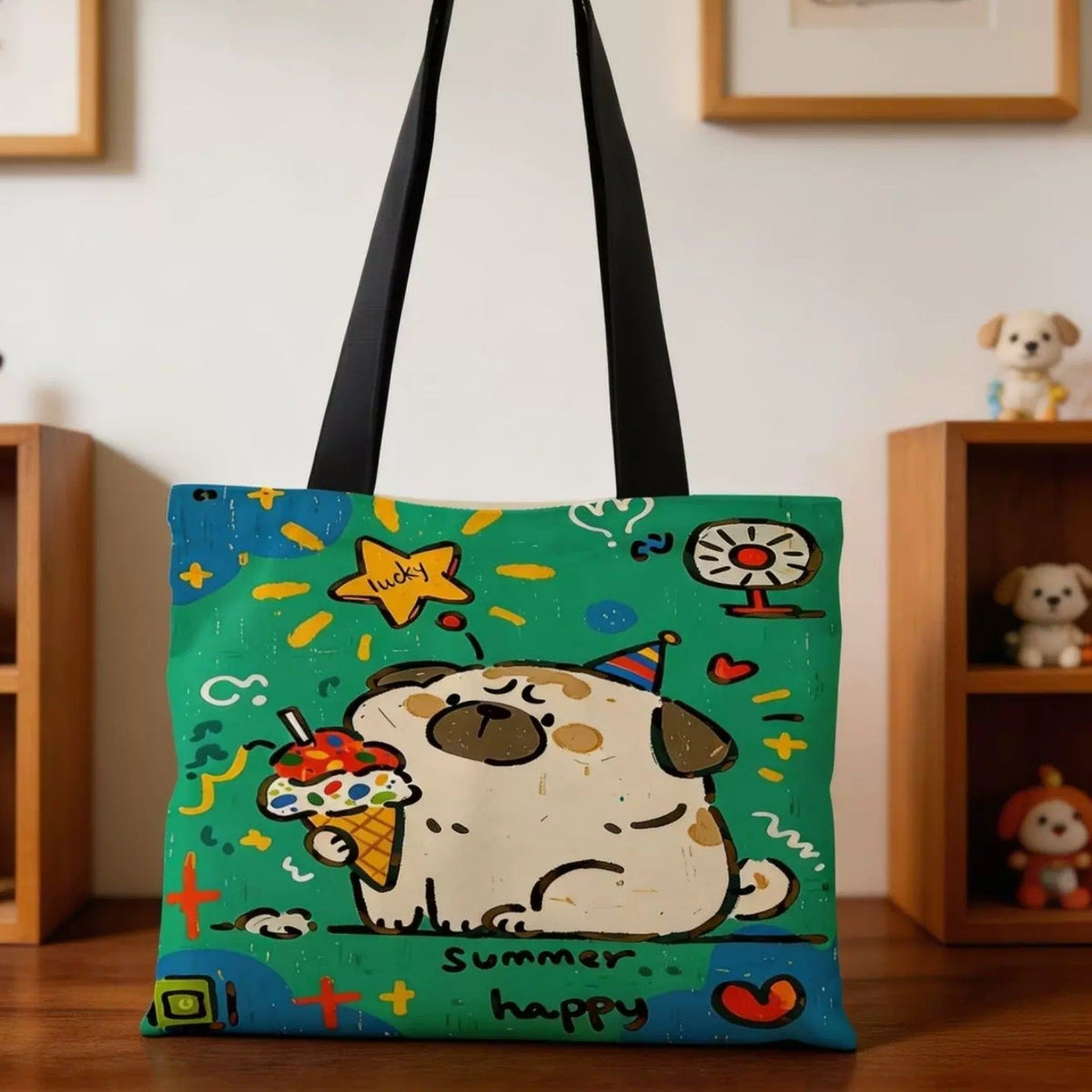 Artistic Canvas Tote Bag