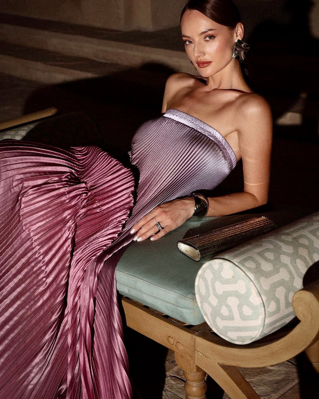 Image of Bailey | Women's Strapless Maxi Dress