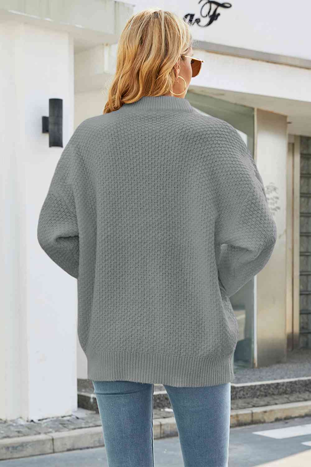 Image of Barbara | Women's Oversized Cable Knit Sweater