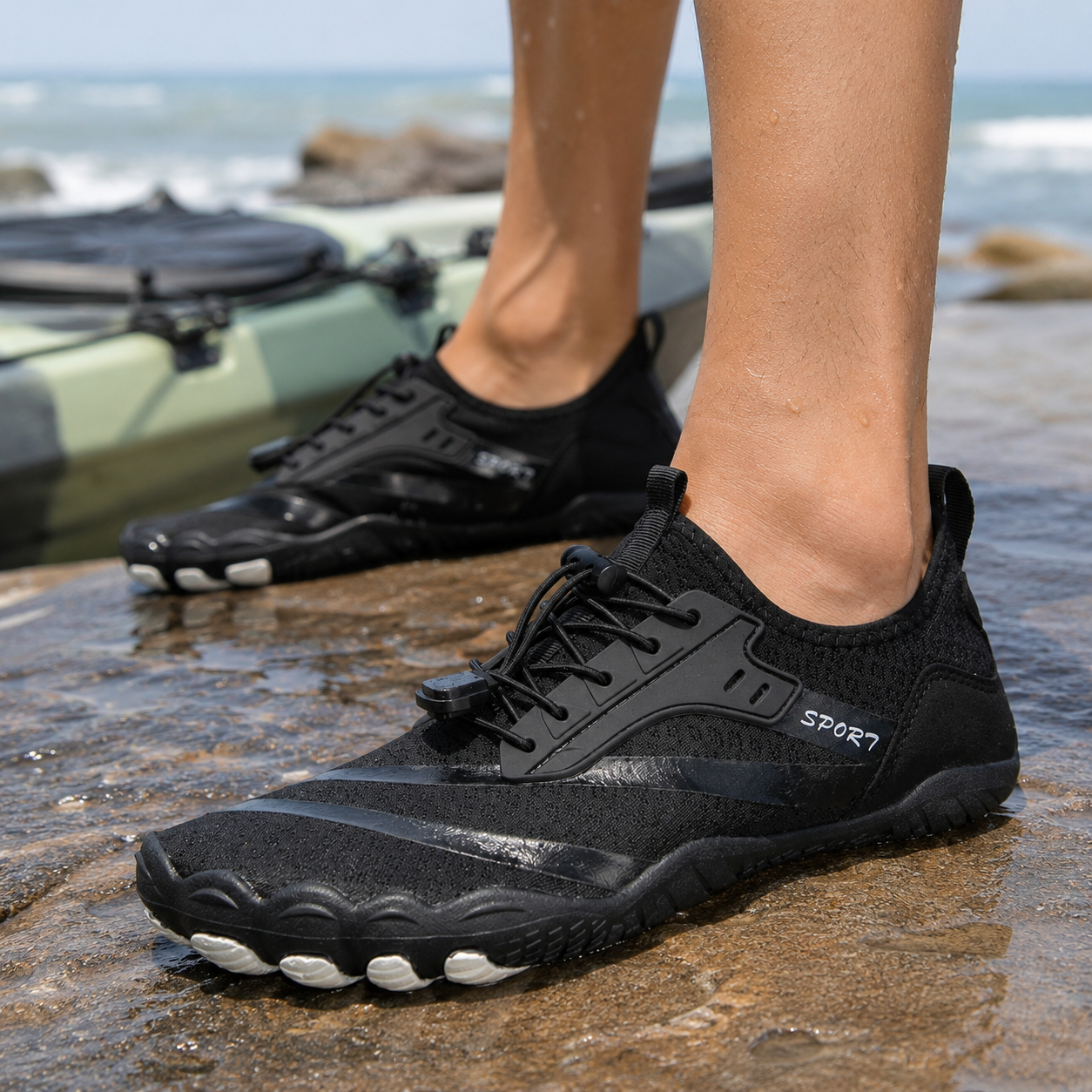 Barefoot Water Shoes | Quick-Dry Non-Slip Beach Shoes