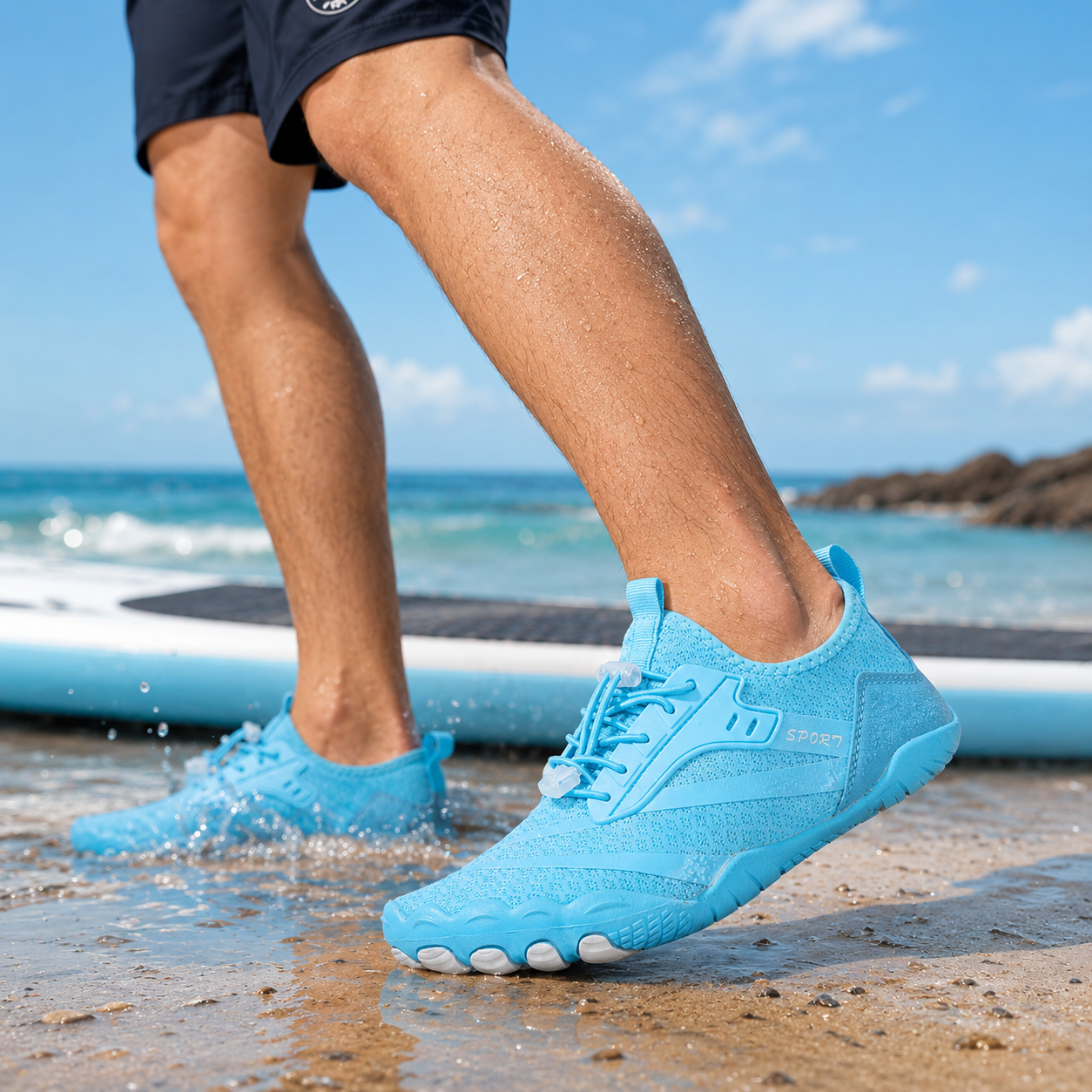 Barefoot Water Shoes | Quick-Dry Non-Slip Beach Shoes