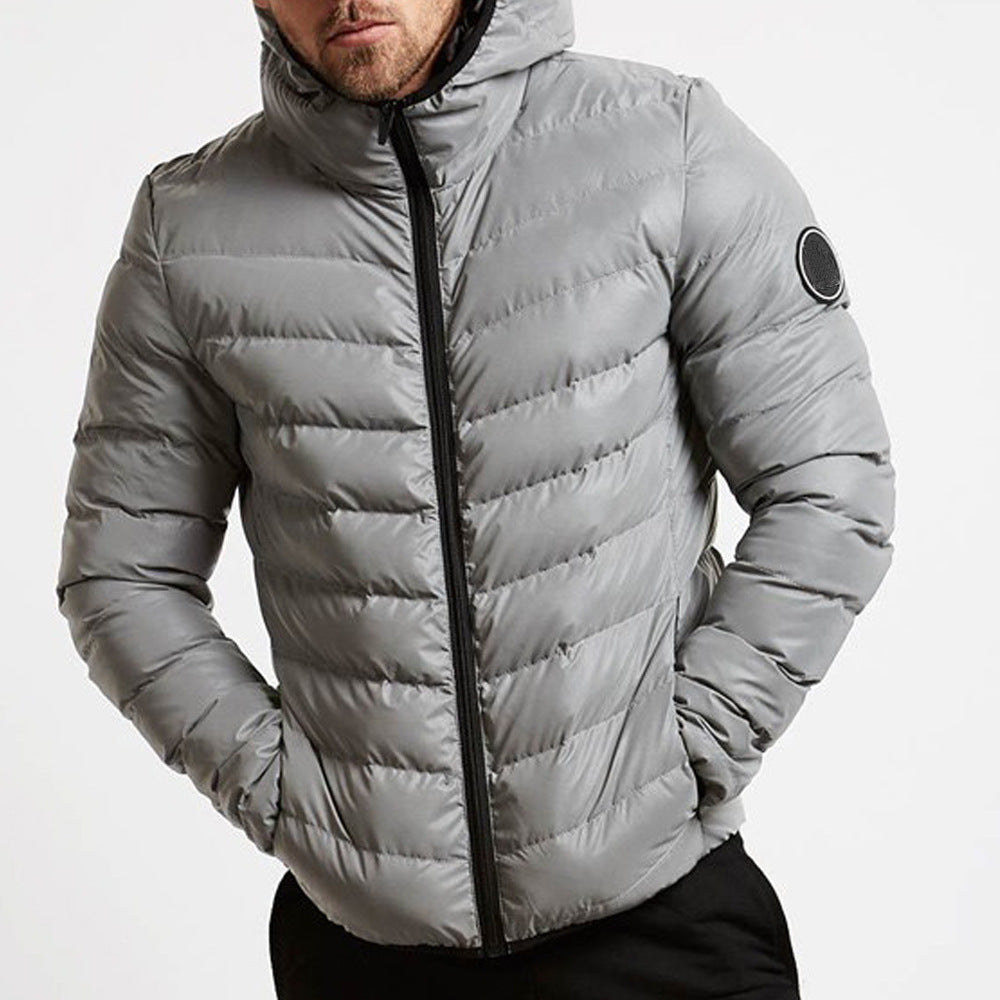 Image of Barney | Men's Hooded Puffer Jacket