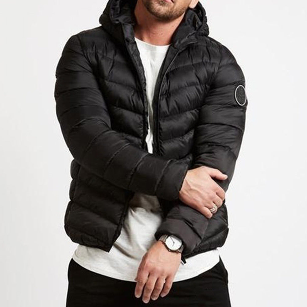 Image of Barney | Men's Hooded Puffer Jacket