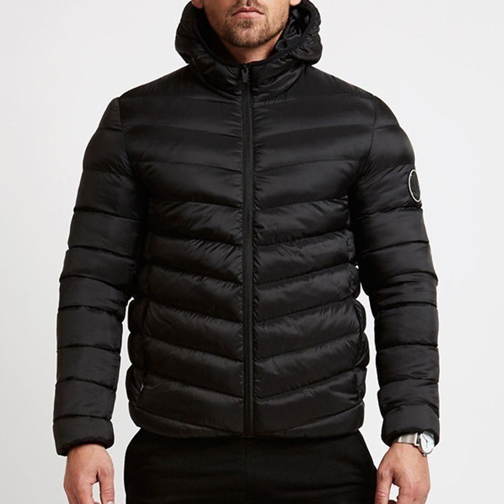 Image of Barney | Men's Hooded Puffer Jacket