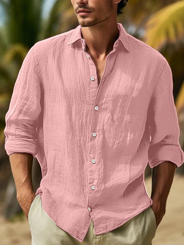 Image of Bo | Men's Button-Down Casual Shirt