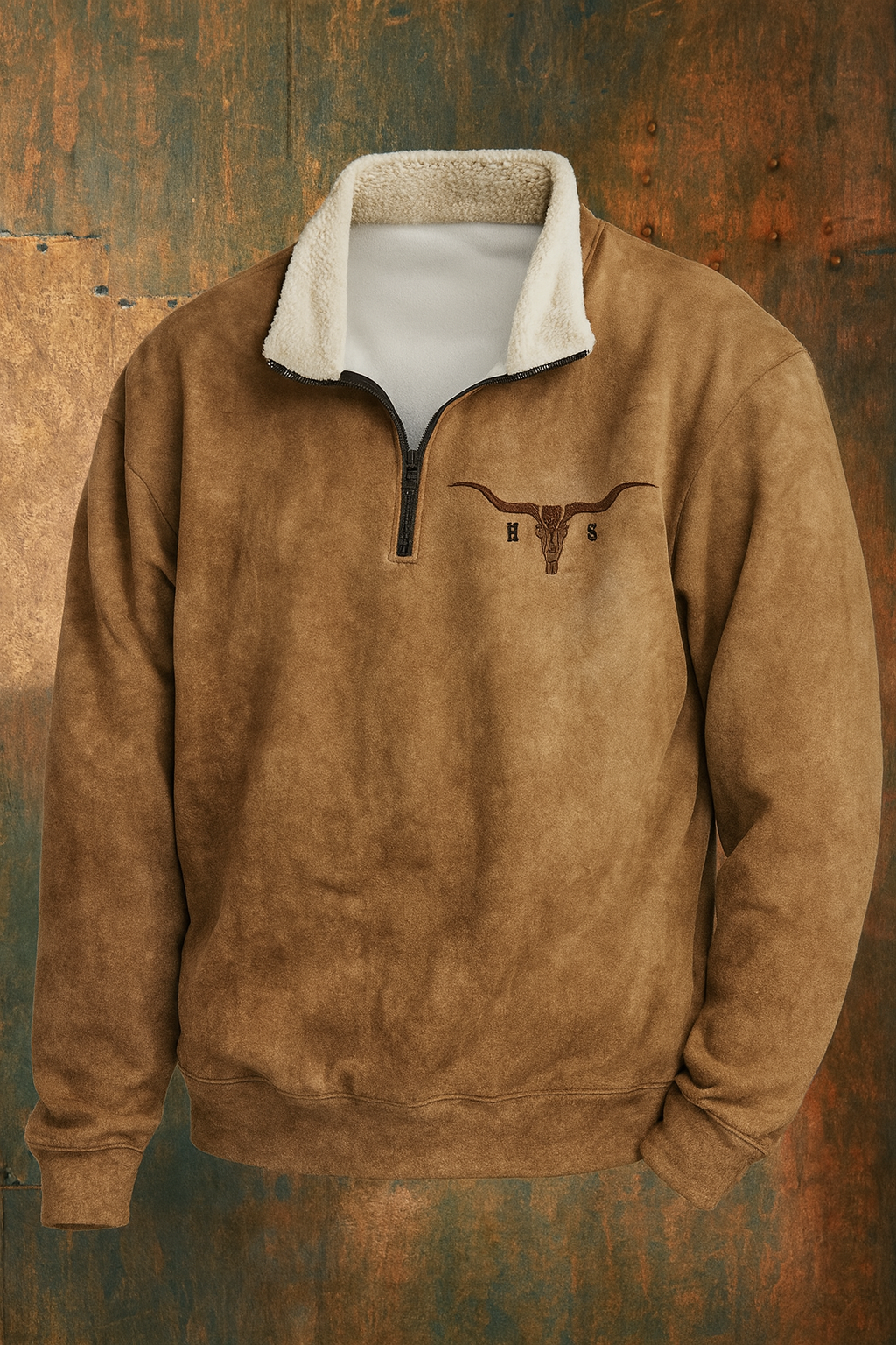 Image of Bo | Men's Quarter Zip Pullover Sweater