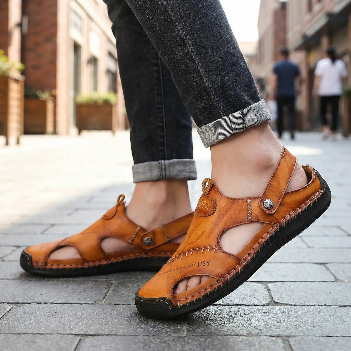 Breathable Closed Toe Sandals
