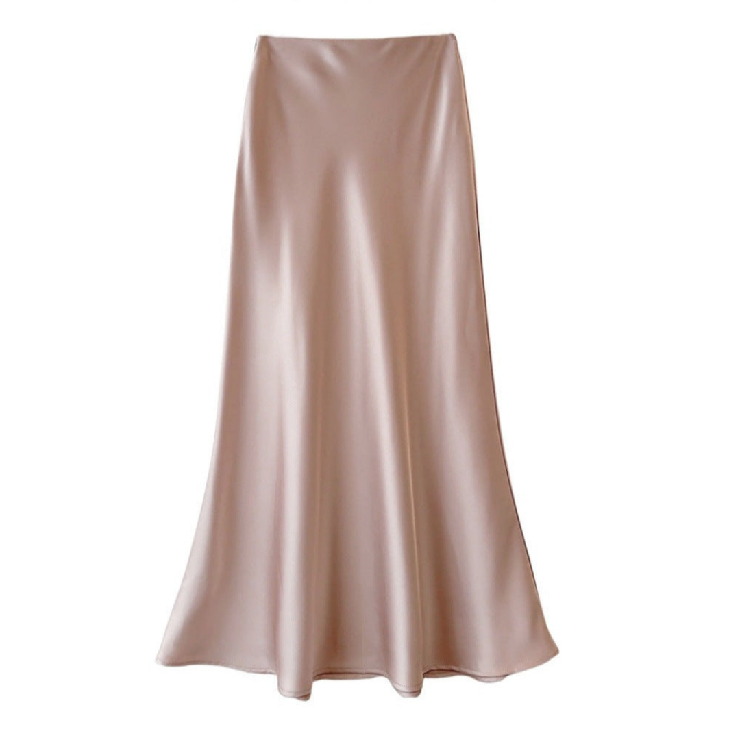 Image of Brianna | Women's High-Waisted Maxi Skirt
