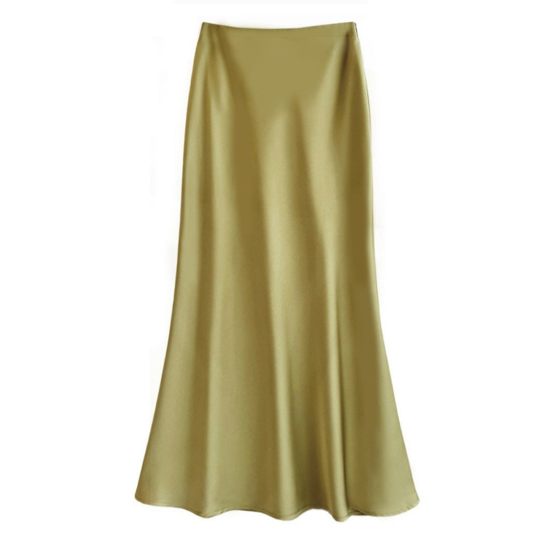 Image of Brianna | Women's High-Waisted Maxi Skirt