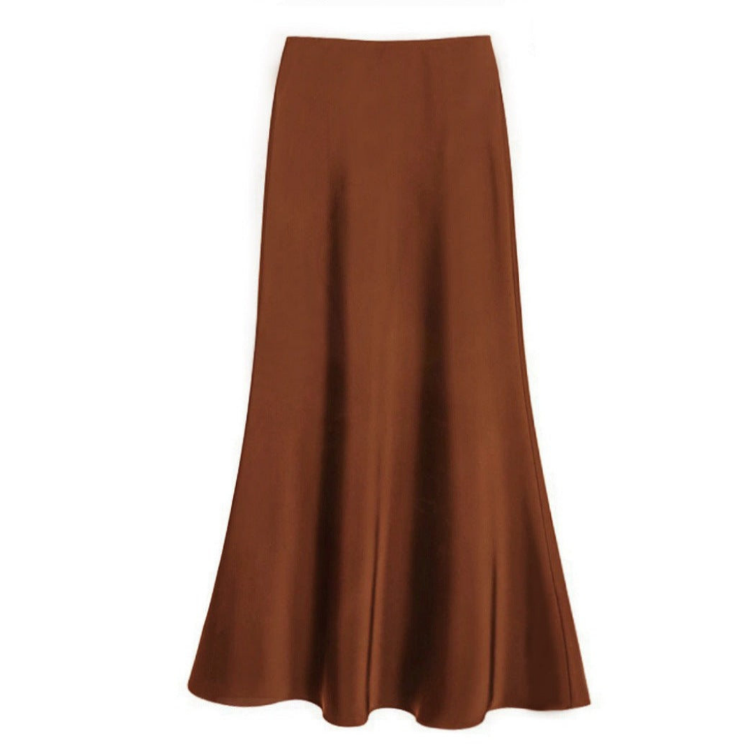 Image of Brianna | Women's High-Waisted Maxi Skirt