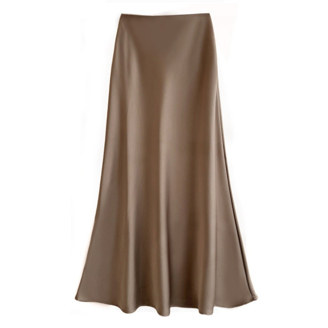 Image of Brianna | Women's High-Waisted Maxi Skirt