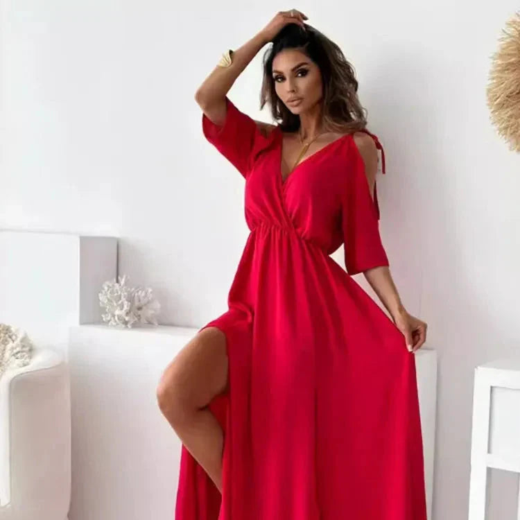 Image of Brianna | Women's Wrap Maxi Dress