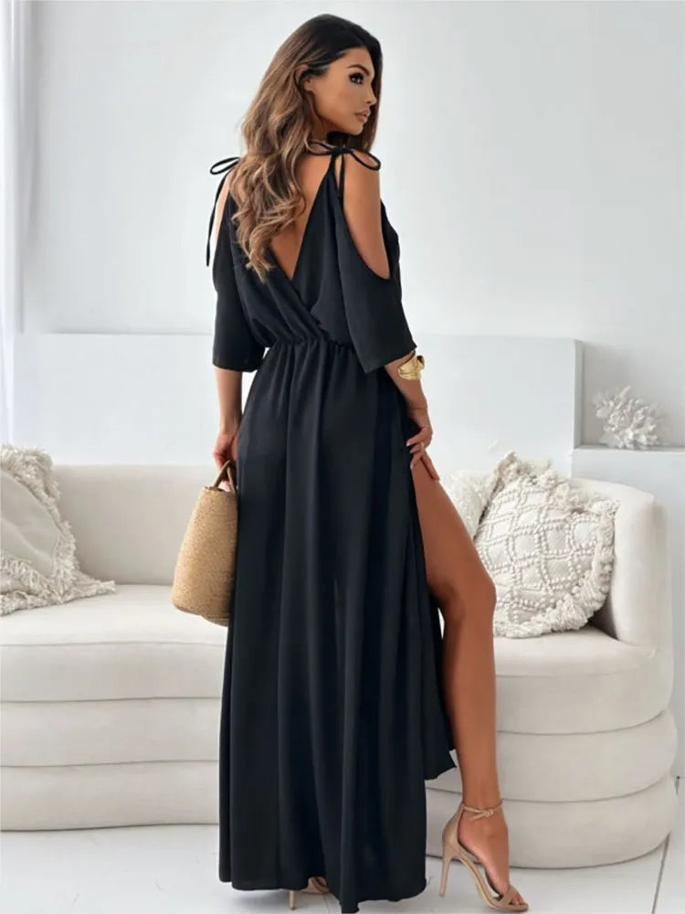Image of Brianna | Women's Wrap Maxi Dress