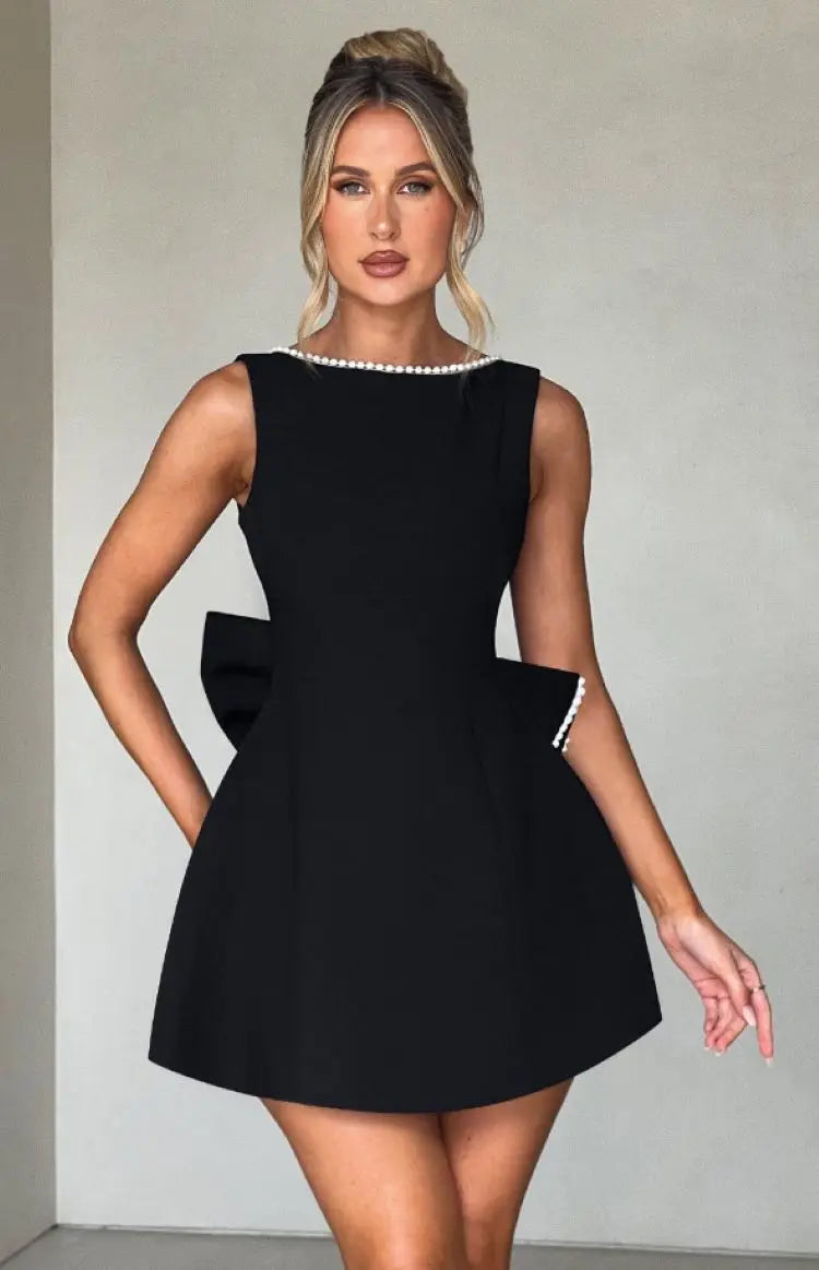 Image of Bridget | Women's Sleeveless A-Line Mini Dress