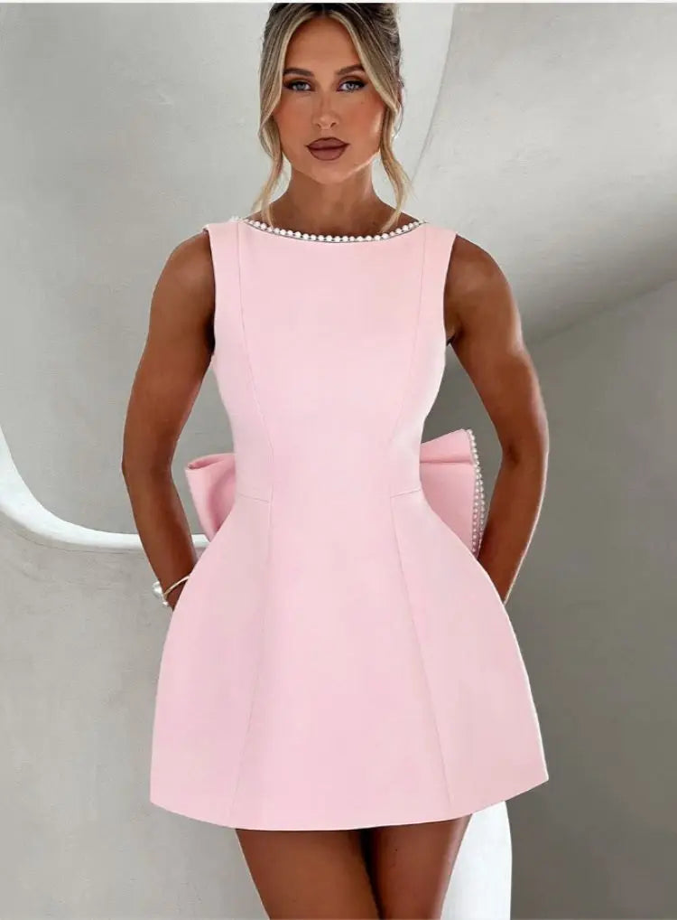 Image of Bridget | Women's Sleeveless A-Line Mini Dress
