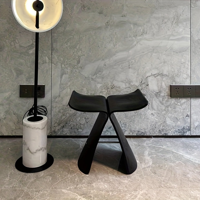 Butterfly Stool with Curved Seat – Sculptural Stool