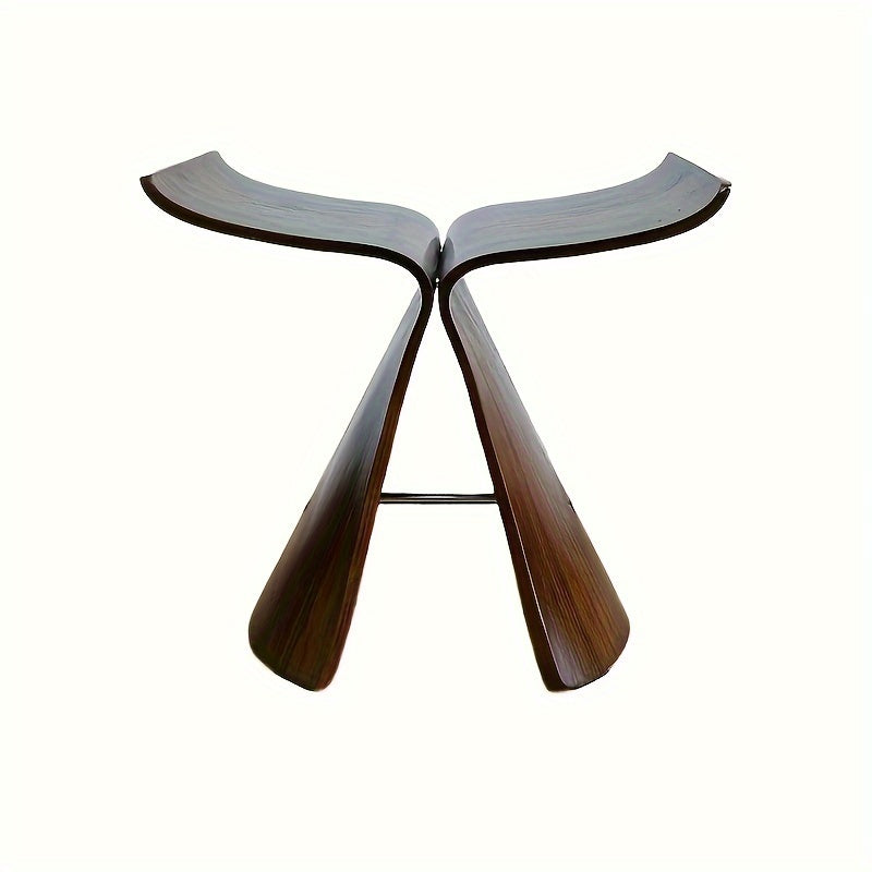 Butterfly Stool with Curved Seat – Sculptural Stool