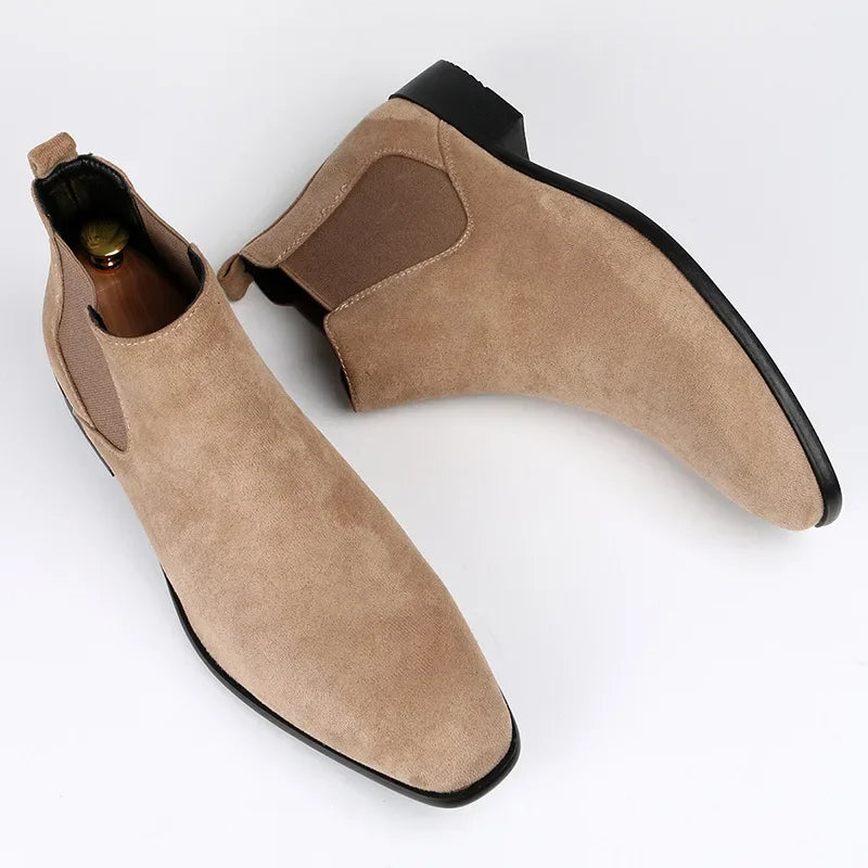Image of Cal | Men's Pull-On Chelsea Ankle Boots
