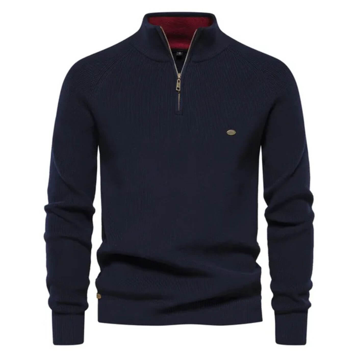 Image of Cameron | Men's Quarter Zip Pullover Sweater