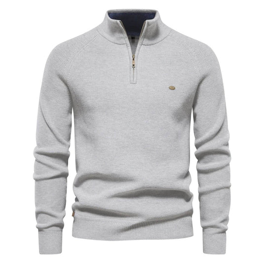 Image of Cameron | Men's Quarter Zip Pullover Sweater