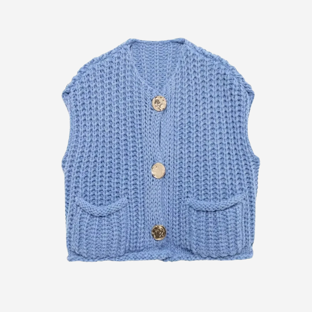 Image of Cara | Women's Button Front Sweater Vest