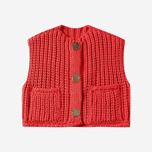 Image of Cara | Women's Button Front Sweater Vest