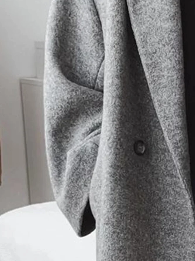 Image of Carla | Women's Oversized Double-Breasted Long Coat