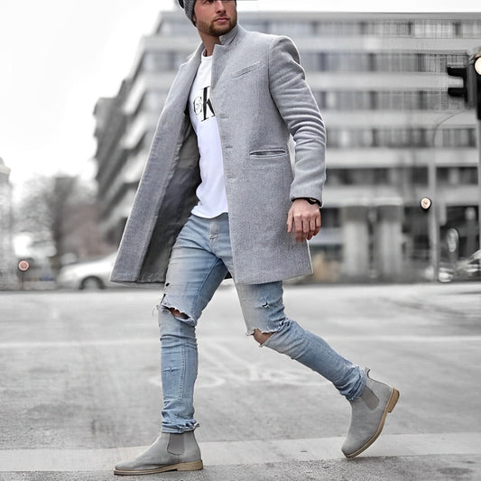Image of Carson | Men's Slim-Fit Topcoat