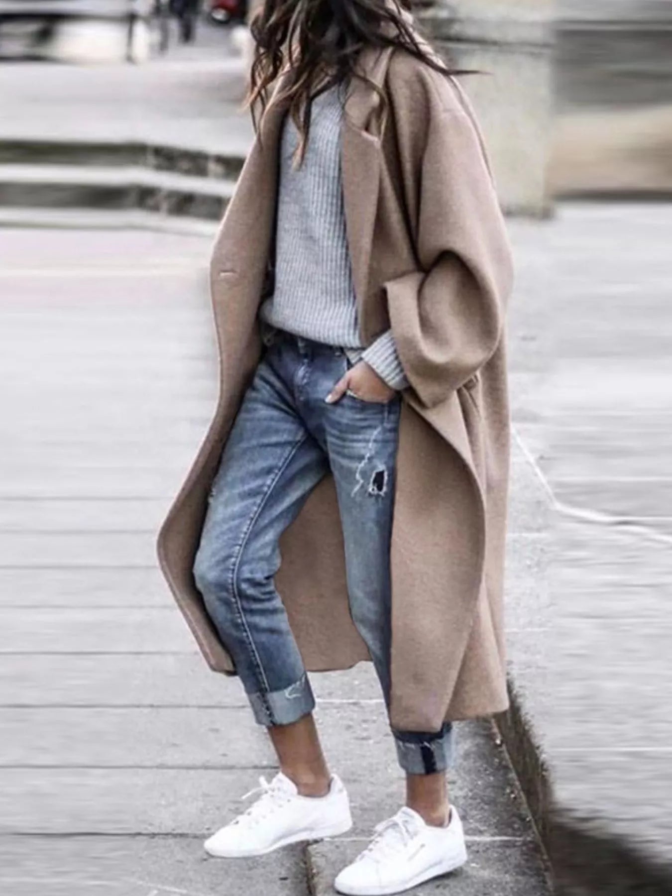 Image of Casey | Women's Oversized Long Coat