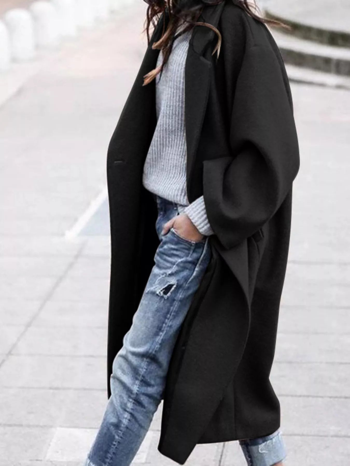 Image of Casey | Women's Oversized Long Coat