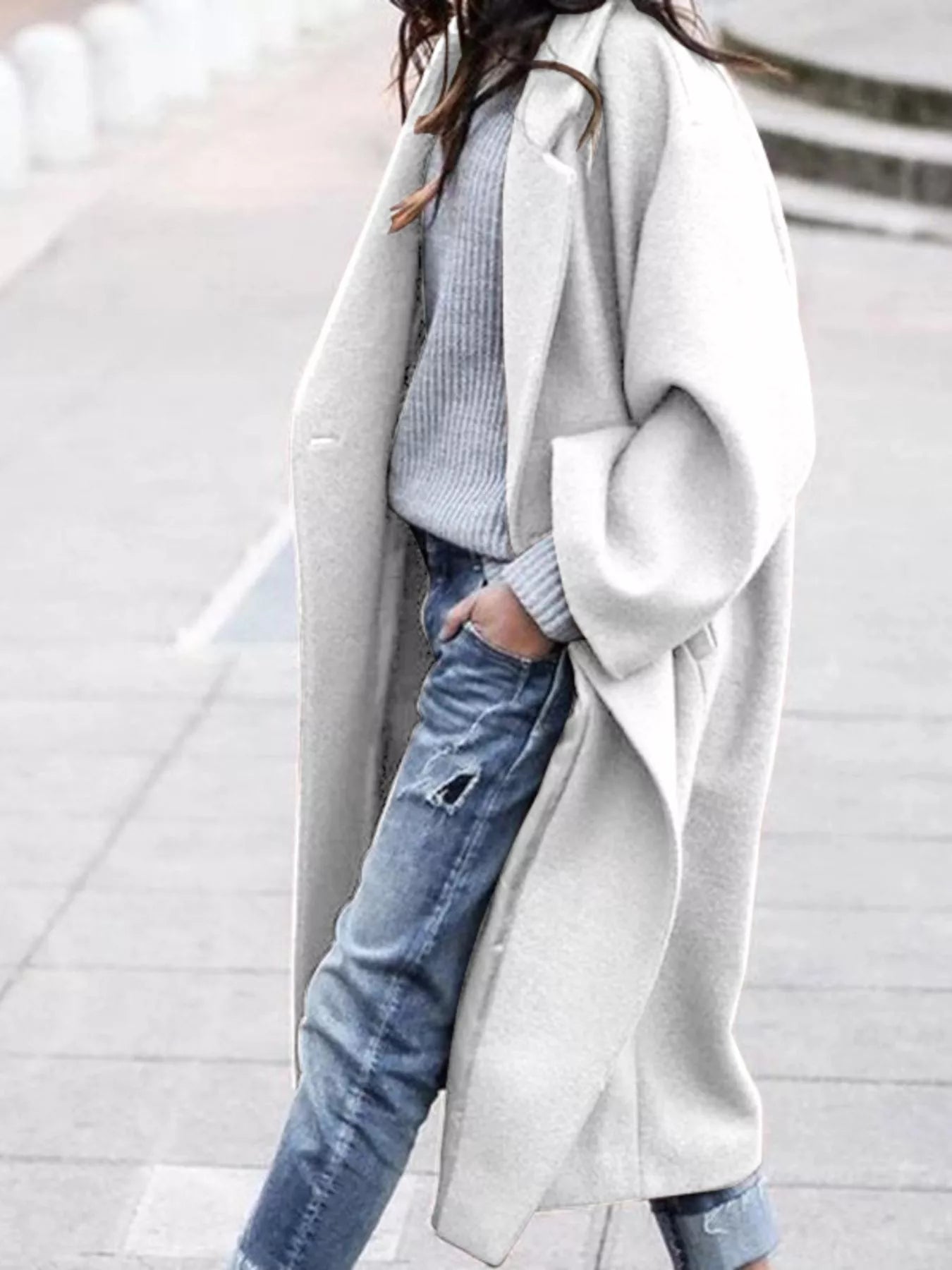 Image of Casey | Women's Oversized Long Coat