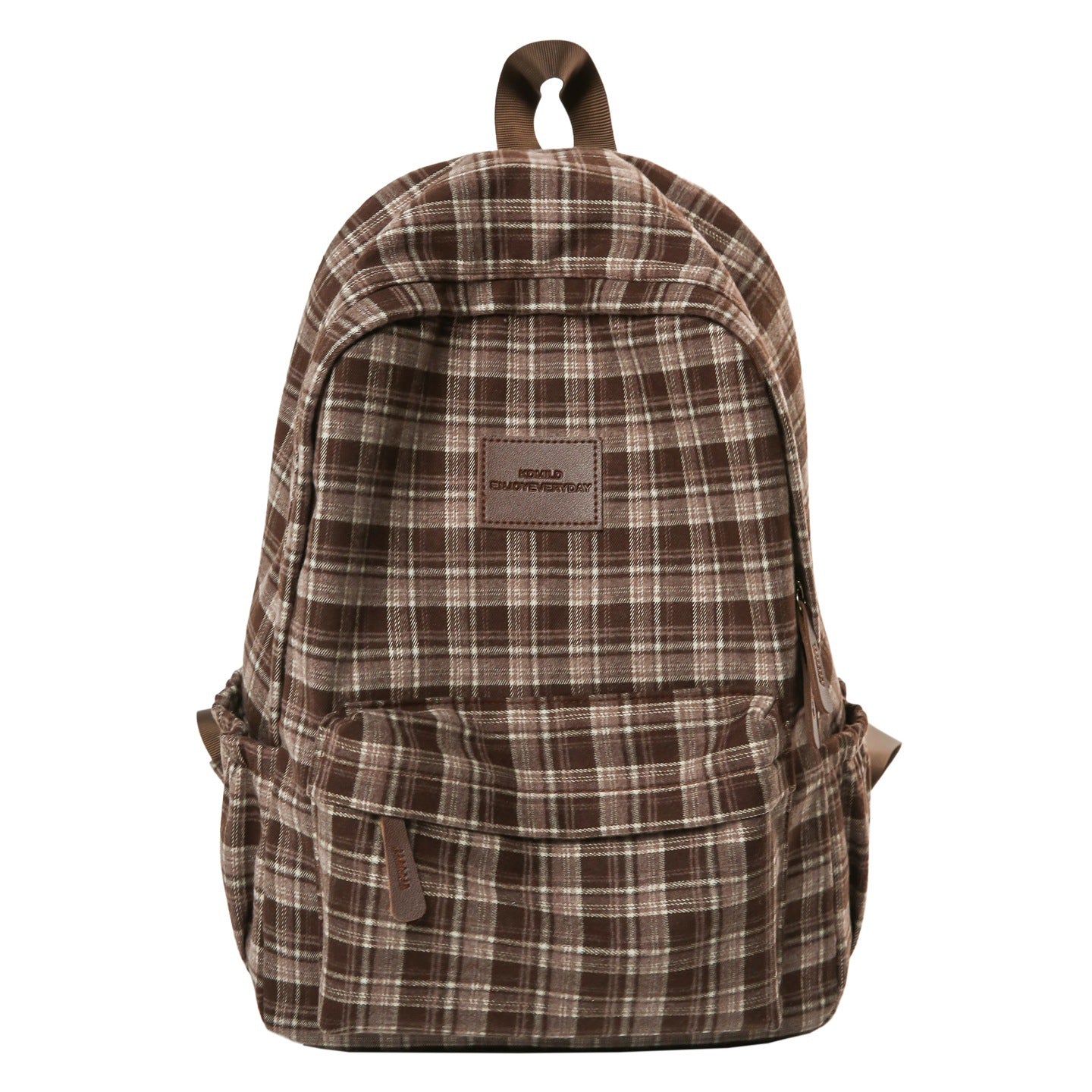 Casual Dotted Pattern School Backpack