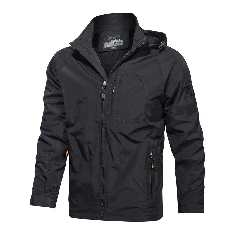 Image of Charlie | Men's Hooded Lightweight Jacket