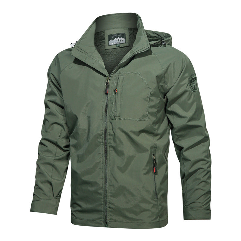 Image of Charlie | Men's Hooded Lightweight Jacket