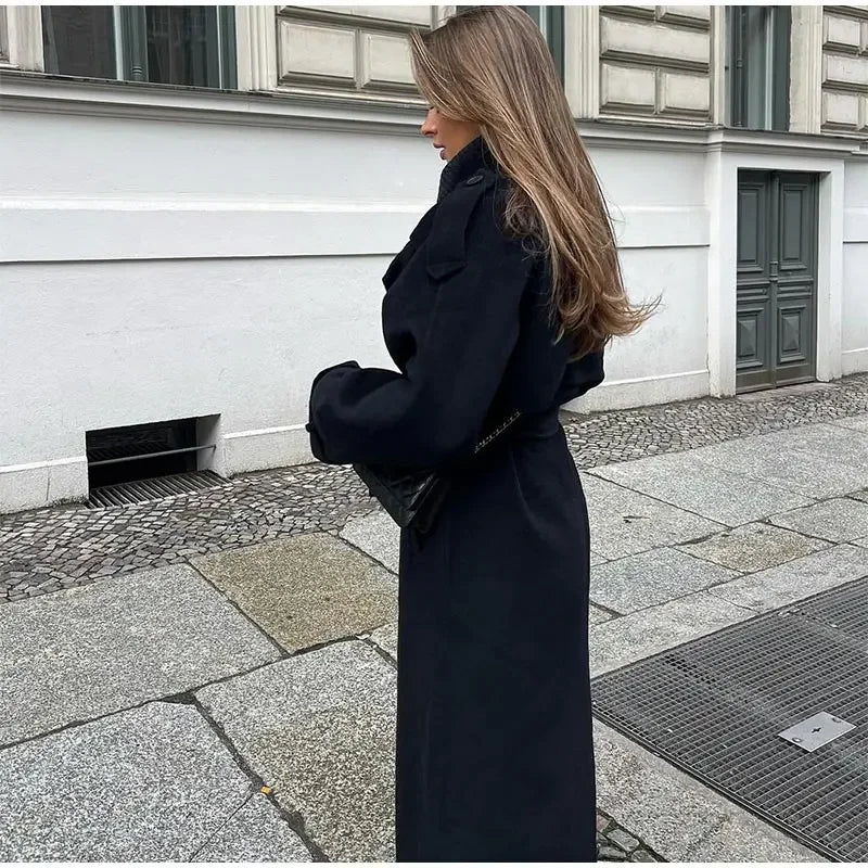 Image of Charlotte | Women's Long Oversized Trench Coat