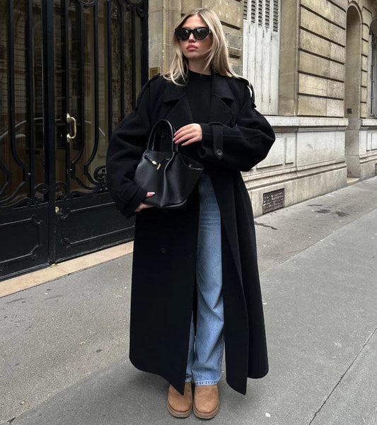 Image of Charlotte | Women's Long Oversized Trench Coat