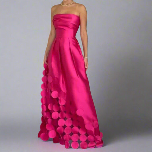 Image of Chelsea | Women's Strapless Maxi Dress