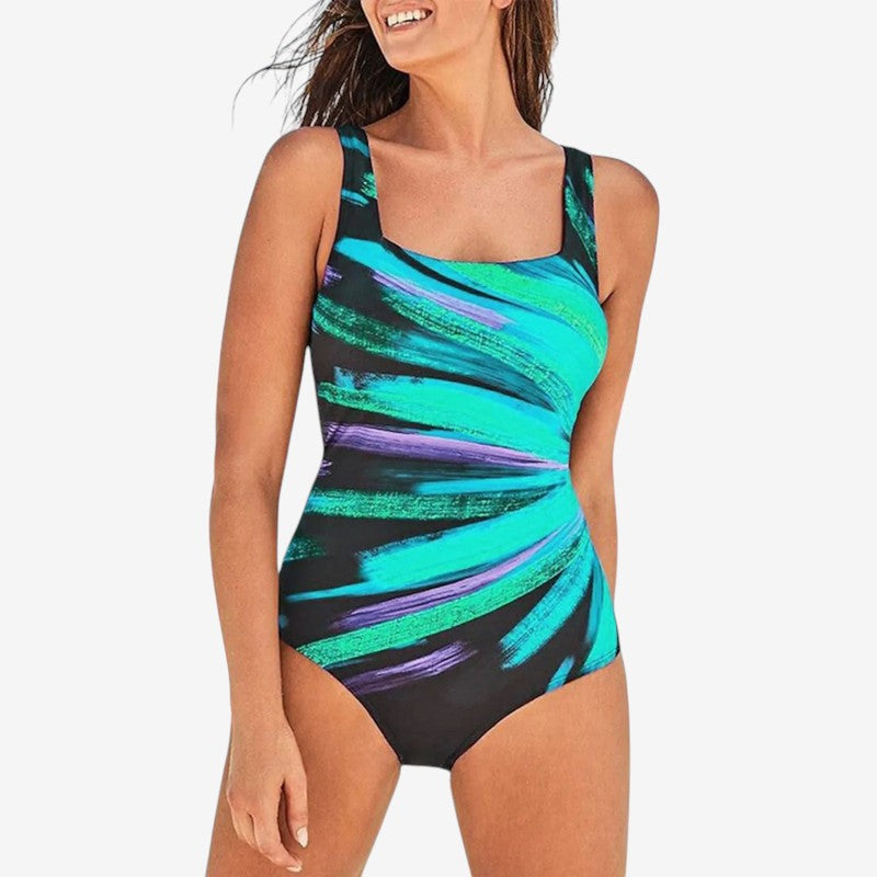 Chic and Comfortable Women's One-Piece Swimsuit