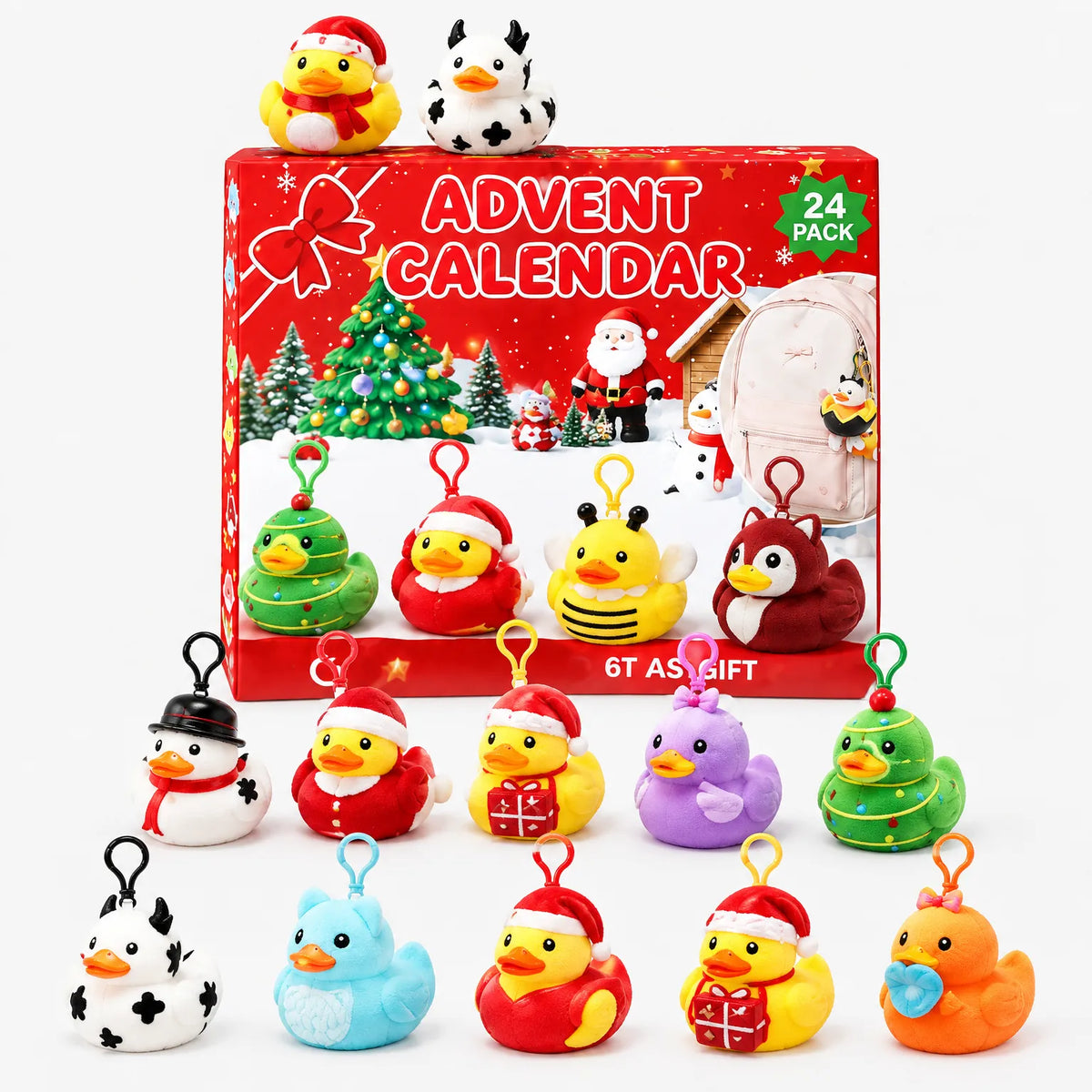 Children's Christmas Countdown Calendar Box