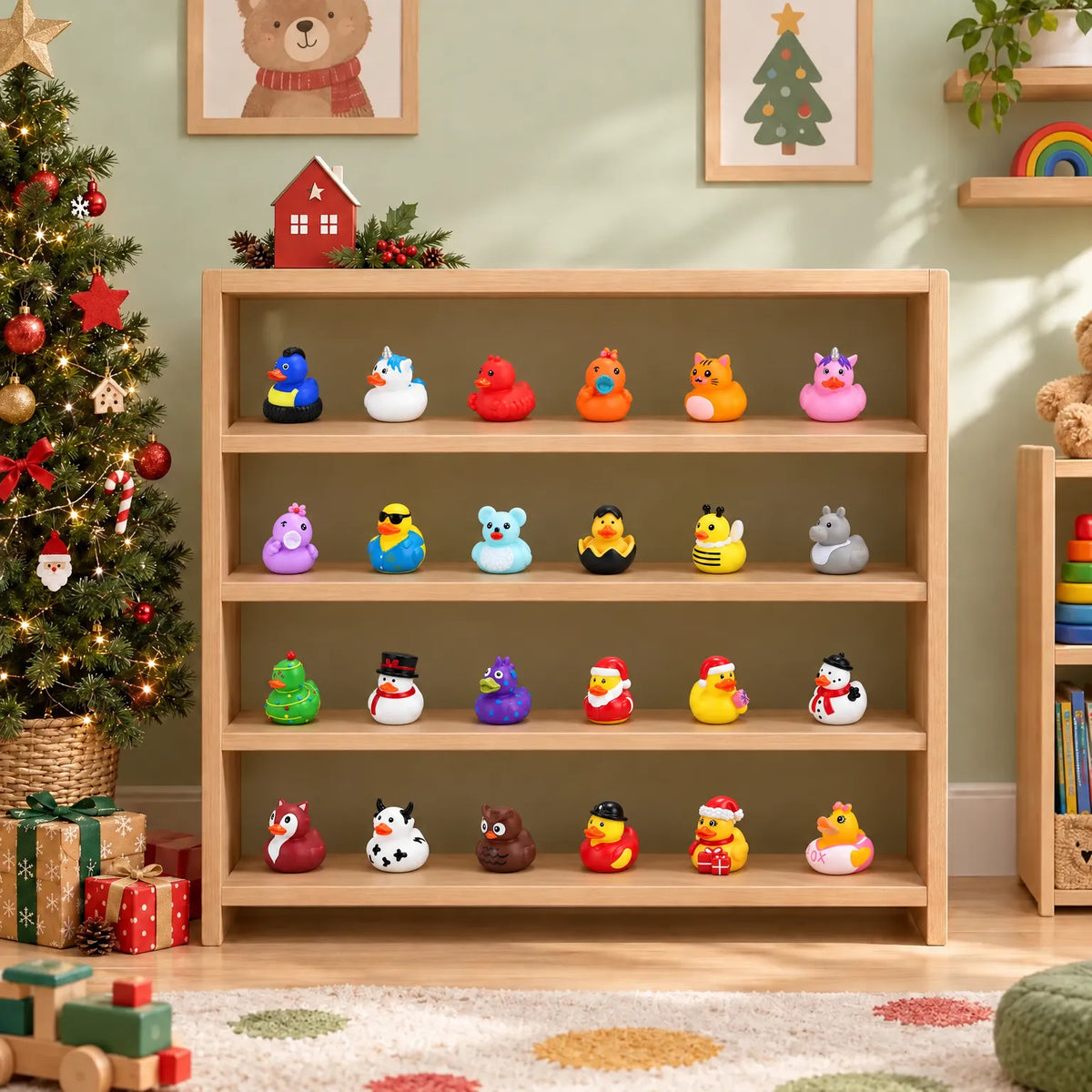 Children's Christmas Countdown Calendar Box