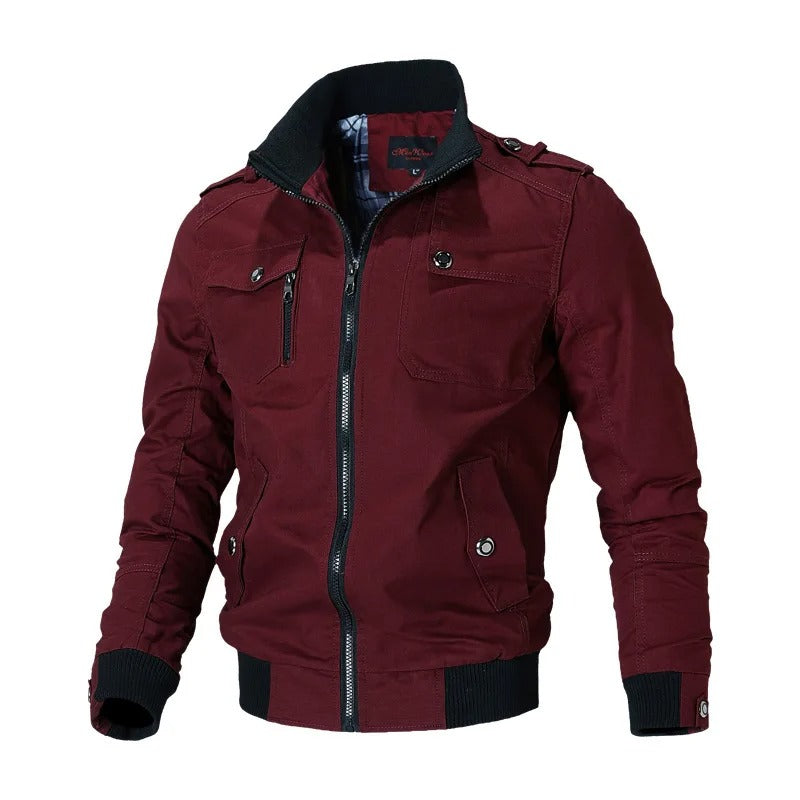 Image of Chris | Men's Full Zip Bomber Jacket