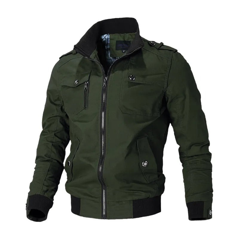 Image of Chris | Men's Full Zip Bomber Jacket