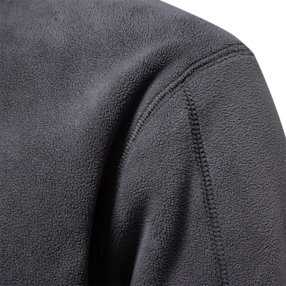 Image of Chris | Men's Quarter Zip Pullover Sweater