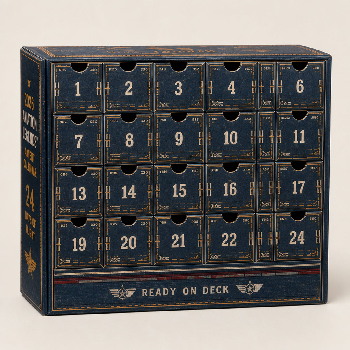 Christmas Aviation Legends Advent Calendar - 24 Days of Collectible Aircraft