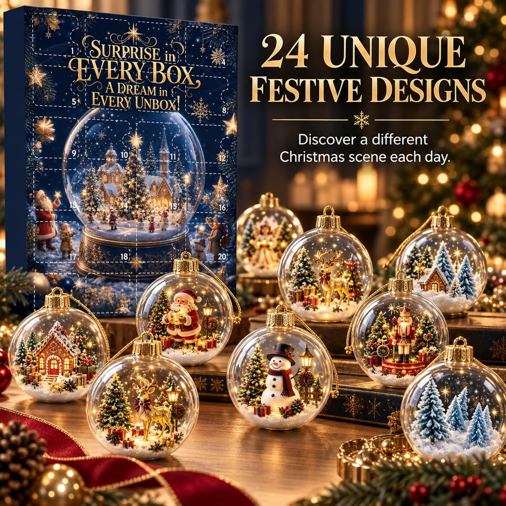 Christmas Bauble Advent Calendar 2026 – 24 Days of Christmas Surprises