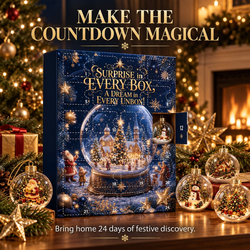 Christmas Bauble Advent Calendar 2026 – 24 Days of Christmas Surprises